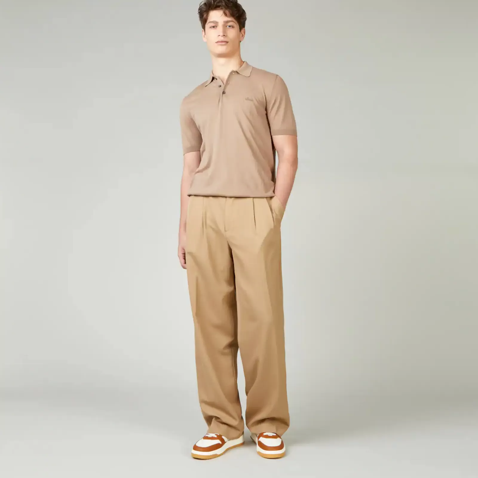 Homme Hogan Vêtements*Polo En Maille De Coton