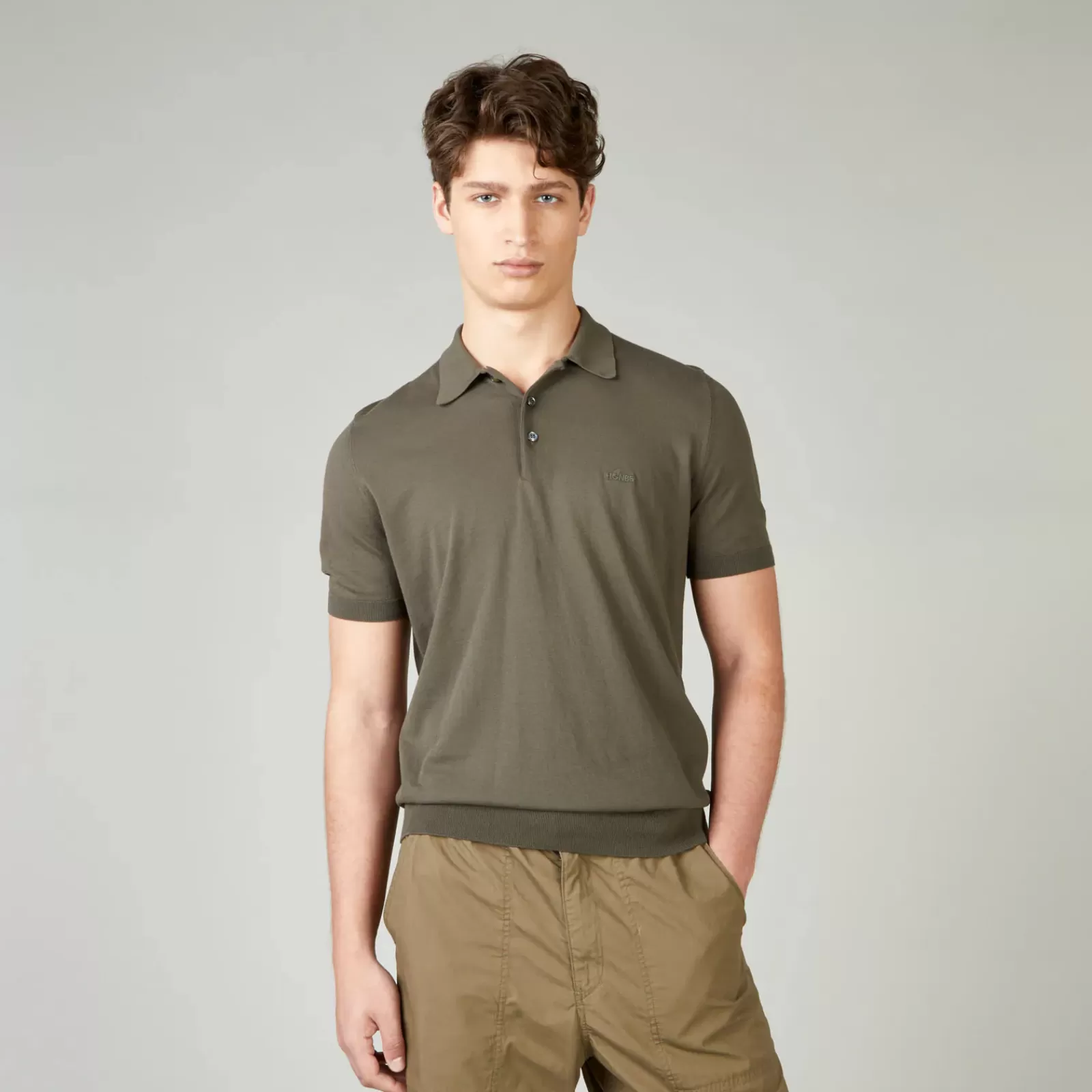 Homme Hogan Vêtements*Polo En Maille De Coton