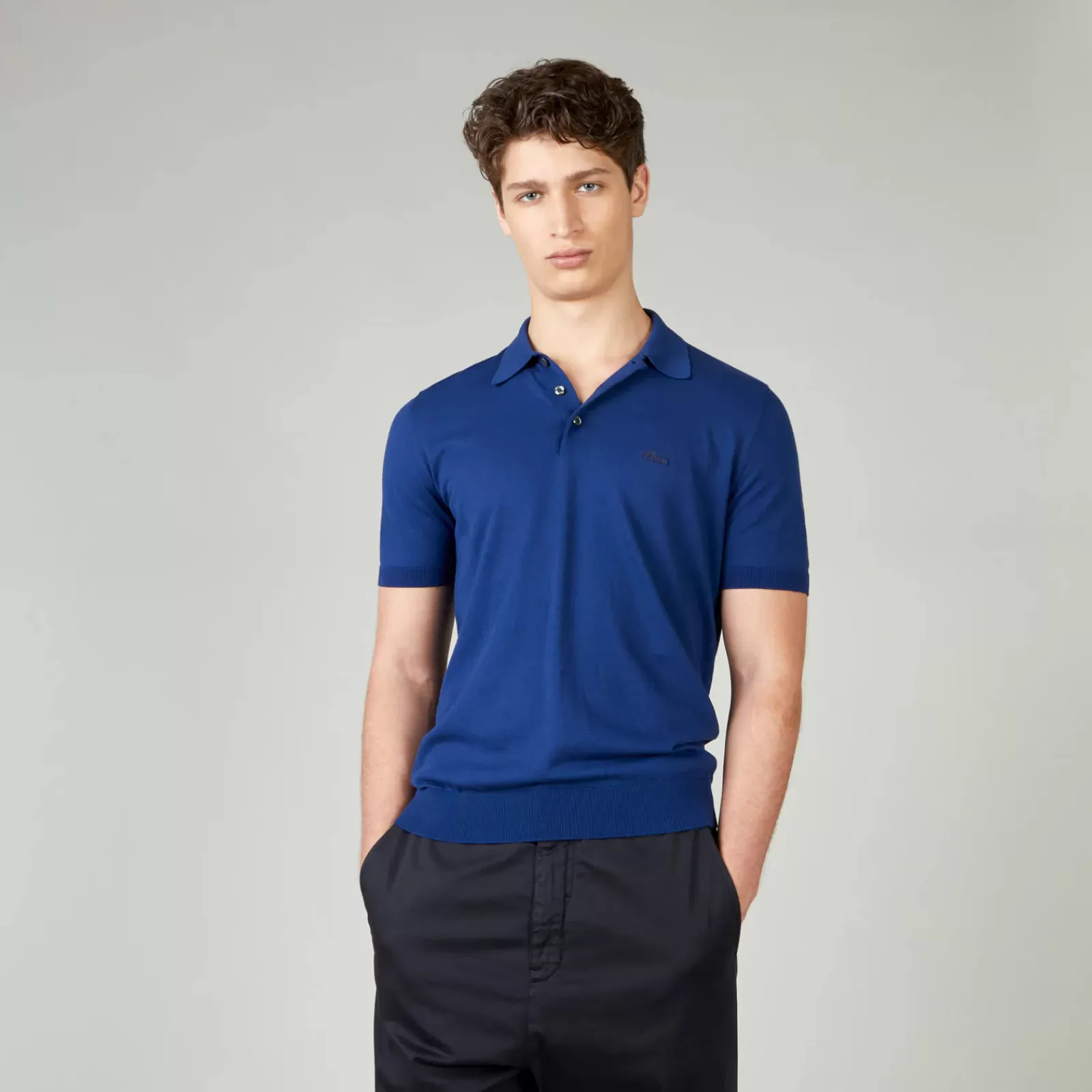 Homme Hogan Vêtements*Polo En Maille De Coton