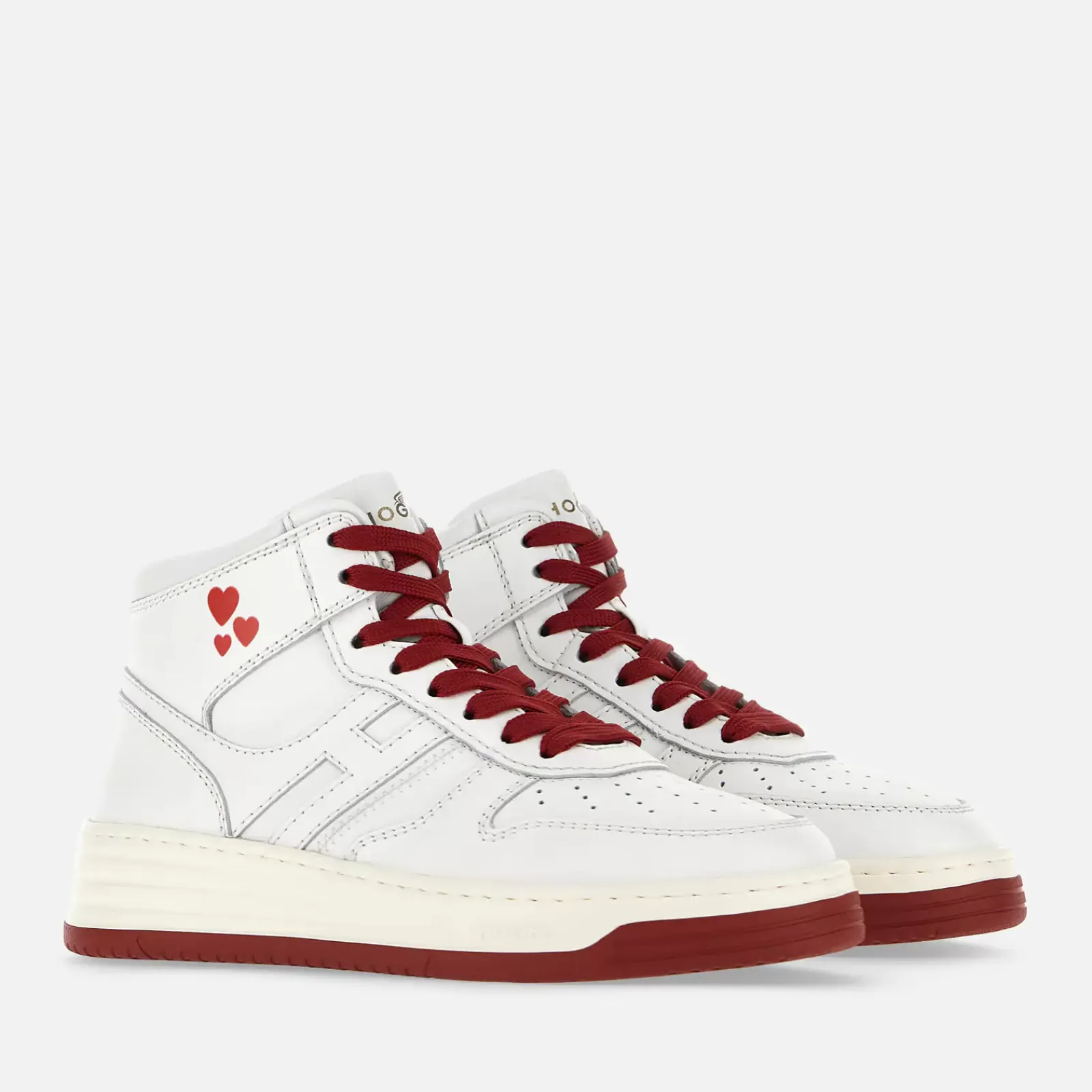 Femme Hogan Hogan Basket*Sneakers H630 High Top - Saint Valentin